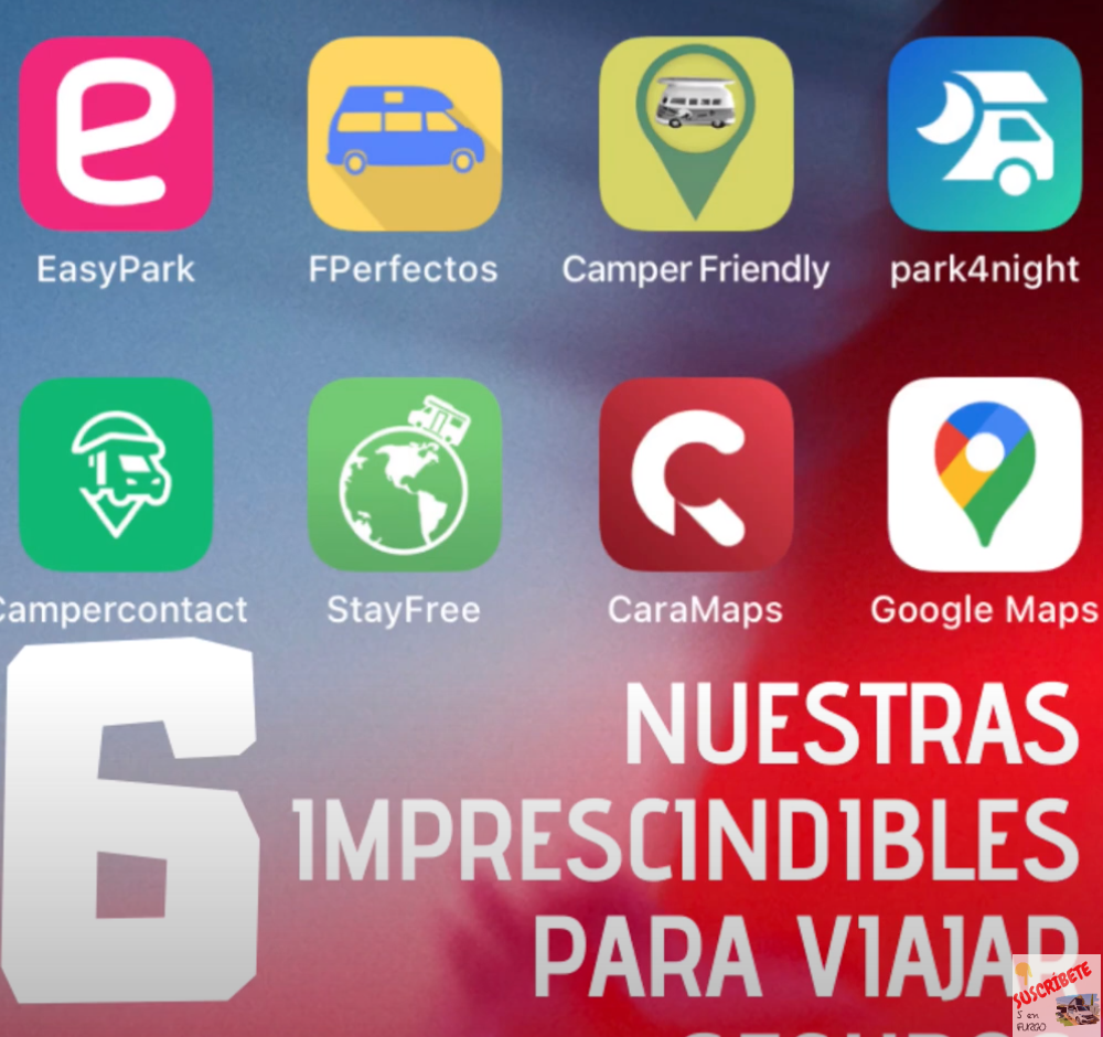 6 APPS IMPRESCINDIBLES PARA PERNOCTAR EN FURGONETA CAMPER. VW ...